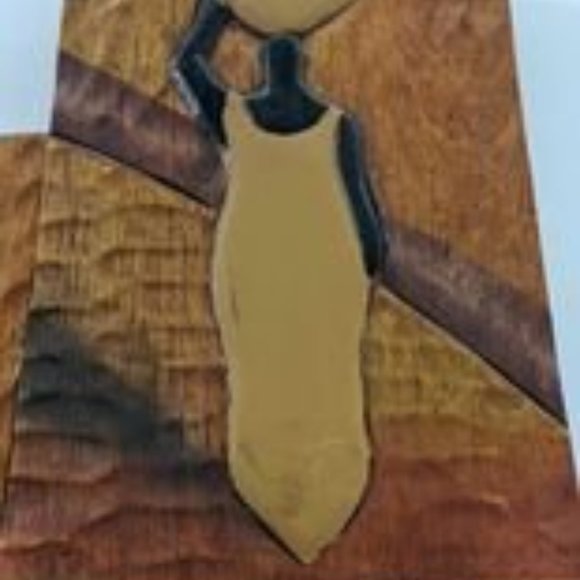 Wooden Sculpture and Plaques - Picture 2 of 4